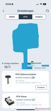 Настройки RTK