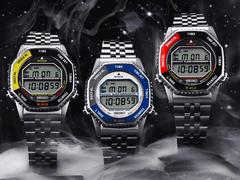 Новое переиздание Seiko Rotocall представлено в желто-черном, красно-черном и серо-голубом цветах (на фото). (Источник изображения: Seiko)