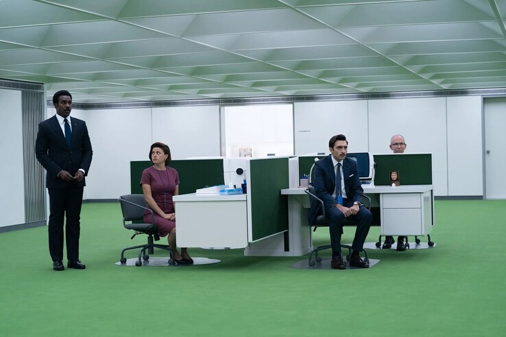 Второй сезон Severance был снят в основном с помощью камеры Venice 2 от Sony, которая служила в качестве А-камеры на протяжении всего сезона. (Источник изображения: Apple TV+)