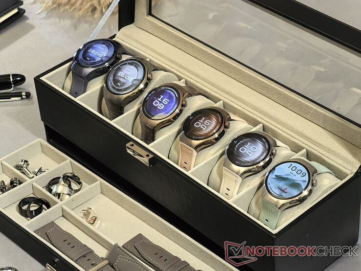 Варианты расцветки Huawei Watch 5 (Источник изображения: Notebookcheck)