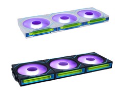 Беспроводной корпус Lian Li UNI Fan SL-INF Wireless выпускается в двух цветовых вариантах, оба имеют дизайн бесконечного зеркала. (Источник изображения: Lian Li)