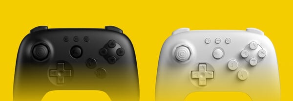 Контроллер 8BitDo 64 доступен в черном и белом цветовых вариантах. (Источник изображения: 8BitDo)
