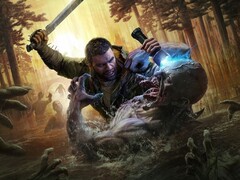 Dying Light: The Beast, скриншот, на котором главный герой убивает зомби. (Источник изображения: Techland)
