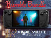 Срок действия пакета Indie Roulette истекает 2 августа 2025 года. На фото: Steam Deck с игрой The Hong Kong Massacre. (Источник изображения: Steam и Humble Bundle - отредактировано)