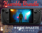 Срок действия пакета Indie Roulette истекает 2 августа 2025 года. На фото: Steam Deck с игрой The Hong Kong Massacre. (Источник изображения: Steam и Humble Bundle - отредактировано)