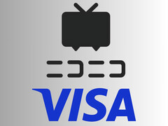 Логотипы видеохостинга Niconico и Visa (Источник изображения: Niconico, Visa)