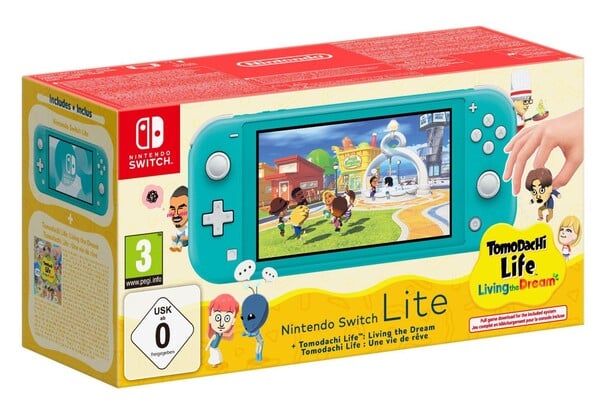 Новый комплект Nintendo Switch Lite поступит в продажу в Европе в конце октября.