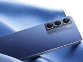 Realme P3x 5G имеет современный дизайн с плоской рамкой и дополнительной задней панелью с кожаной отделкой. (Источник изображения: Realme)