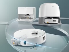 P20 Live Water Edition от Roborock (на фото) станет первой моделью бренда с роликовой шваброй. (Источник изображения: Roborock)