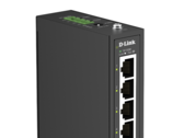 DIS-100E-05 предлагает четыре порта Fast Ethernet