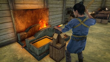 Изображение кузнеца в Sengoku Dynasty.