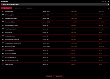 Экранный мониторинг GPU