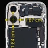 Размер основного модуля камеры iPhone 17