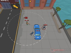 Скриншот игрового процесса из игры Just Move:Clean City Messy Battle