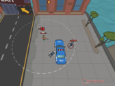 Скриншот игрового процесса из игры Just Move:Clean City Messy Battle