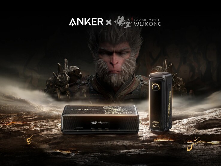 Коллекция Anker × Black Myth: Wukong включает в себя банки питания и док-станции. (Источник изображения: Anker)