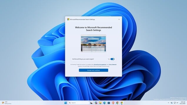 Новое приложение Microsoft, предлагающее пользователям переключить поисковую систему по умолчанию на Bing