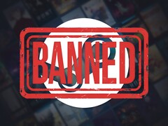 Логотип Steam и игры с запрещенным штампом (Источник изображения: Steam с правками)