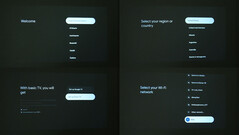 Первоначальная настройка без входа в Google TV может быть быстро завершена. (Источник изображения: Notebookcheck)