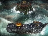 В тактических морских сражениях Abandon Ship игроки будут противостоять вражеским укреплениям и морским чудовищам (Источник изображения: Stove)
