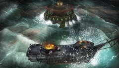 В тактических морских сражениях Abandon Ship игроки будут противостоять вражеским укреплениям и морским чудовищам (Источник изображения: Stove)