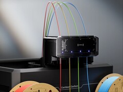 Система Canvas установлена на 3D-принтере Centauri Carbon.