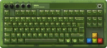 8BitDo Retro 87 Mechanical Keyboard Xbox Edition FR раскладка. (Источник изображения: 8BitDo)