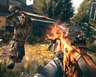 Стрельба по зомби в Dying Light.