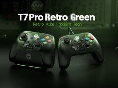 Контроллеры T7 Pro Retro Green и T7 Pro W Retro Green имеют схожий дизайн.