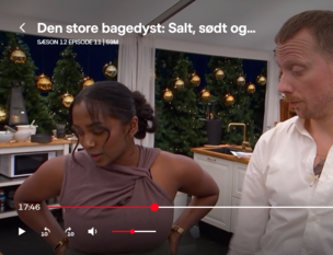 В качестве примера - Den store bagedyst от датской телерадиовещательной компании DR (Изображение: Снимок экрана)