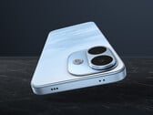 Модель Note 17 Pro, поставляемая в странах ЕС, оснащена аккумулятором емкостью 8 340 мА·ч. На снимке: рекламное изображение, демонстрирующее дизайн задней панели телефона.