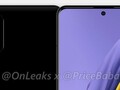 Обновленная версия Galaxy Ax1. (Источник: Price Baba / OnLeaks)