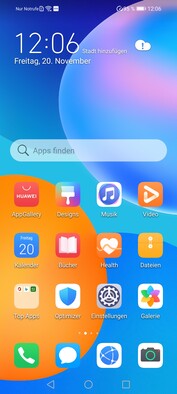 Huawei P Smart 2021. Домашний экран