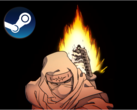 Shinobi: Art of Vengeance позволяет игрокам управлять шиноби, который может использовать оружие ближнего боя, сюрикены и способности ниндзюцу. На картинке - снимок из трейлера игры с логотипом Steam сверху (Источник изображения: Sega на YouTube)