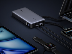 Новый Nexode Power Bank от Ugreen (на фото) имеет емкость аккумулятора 25 000 мАч. (Источник изображения: Ugreen)
