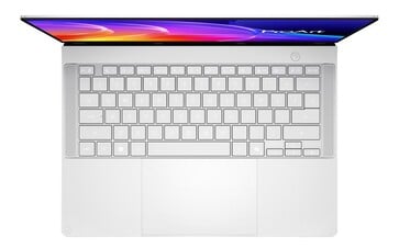 Расположение клавиатуры и трекпада Asus ProArt P14