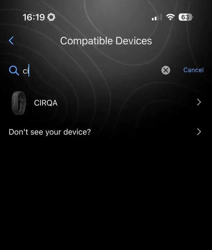 По всей видимости, именно таким образом был представлен Garmin CIRQA
