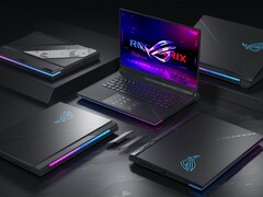 Показаны игровые ноутбуки Asus ROG (Источник изображения: блог Asus ROG с правками)