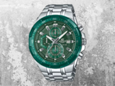 Выпущена модель Edifice EFR-539DE-3A (на фото) и еще две модели EFR-539DE от Casio. (Источник изображения: Casio)