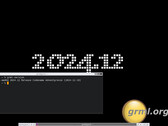 Рабочий стол Grml 2024.12 fluxbox (Источник изображения: Grml.org)