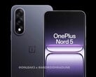 OnePlus Nord 5 получит совершенно новый дизайн и камеру в форме таблетки (Источник изображения: @OnLeaks / Android Headlines)