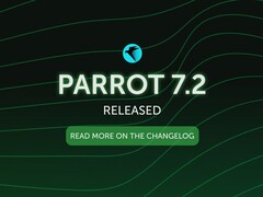 Parrot 7.2 теперь доступен с многочисленными исправлениями и дополнениями