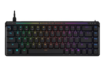 Оригинальная модель ROG Falchion Ace HFX в черном цвете. (Источник изображения: Asus)