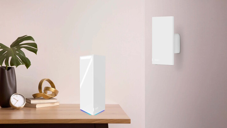 Система может быть закреплена на стене и предлагает световые эффекты RGB (Источник изображения: MSI)