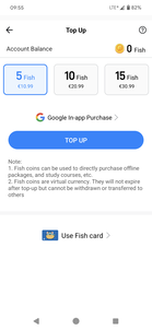 5 рыбок стоят € 10,99