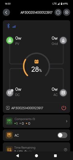 В системе Apex 300 он отображается как подключенный компонент
