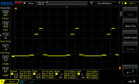 Пульсации ШИМ, яркость 75%