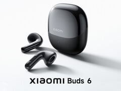 Xiaomi Buds 6 в одном из трех начальных цветов.