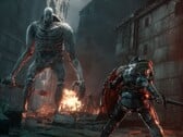 Изображение, показывающее бой в игре Bleak Faith: Forsaken.