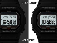 Часы G-Shock GW-BX5600 от Casio (на фото) будут предлагать различные варианты дисплеев. (Источник изображения: Reddit)